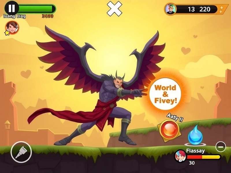 Whirlwind Hero Gameplay Screenshot